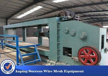 Chine couleur grise de machine de maille de Gabion galvanisée par 3300mm pour tisser le grand grillage fournisseur
