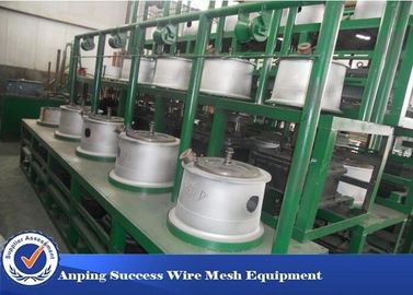 Chine Type de alimentation droit de machine humide de tréfilage de structure simple de couleur verte fournisseur