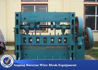 High Speed Expanded Metal Machine , Expanded Metal Lathe Machine Blue Color